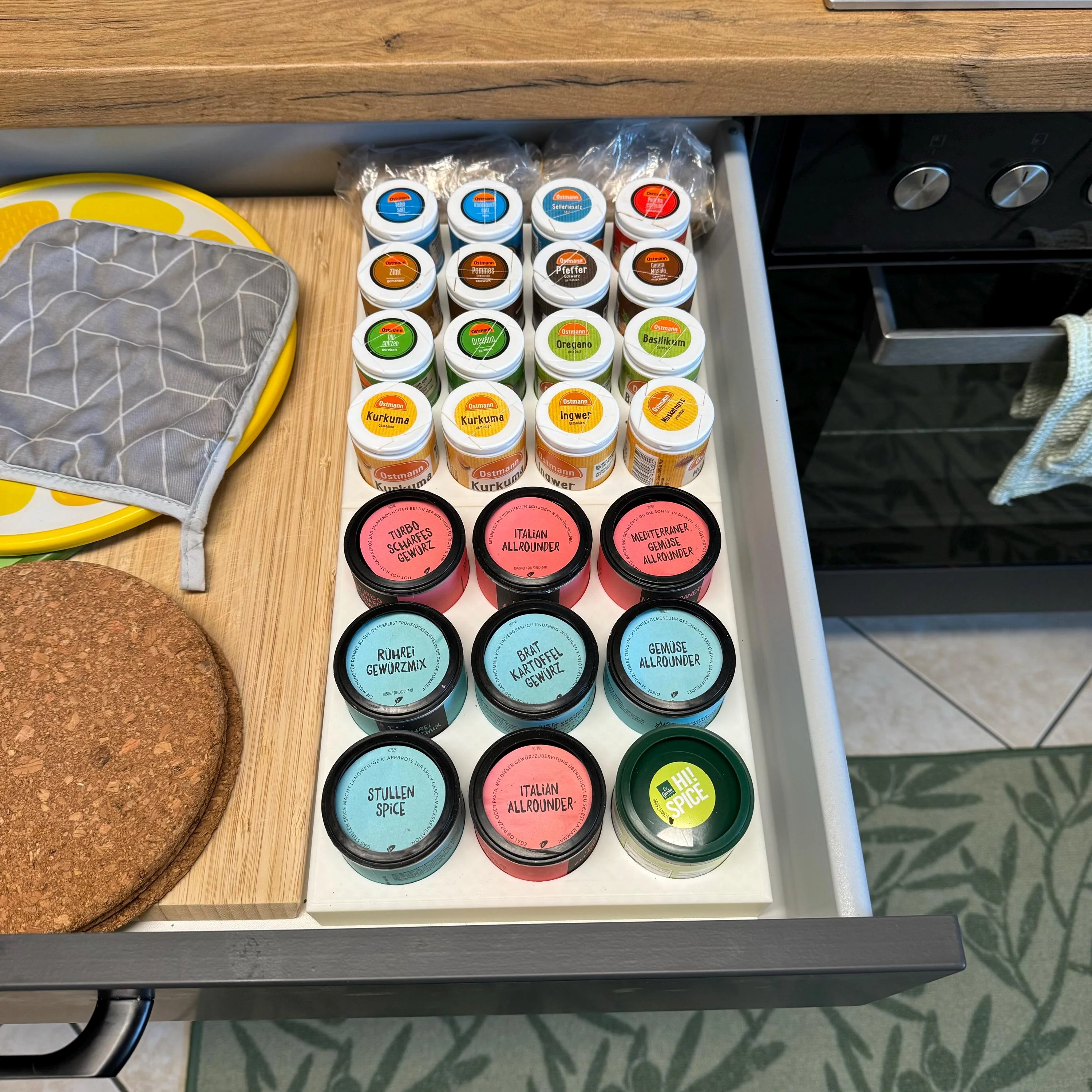 Gewürzhalter - für Ostmann Gewürze -Gewürze - Ostmann - Just Spices - Küche -Schubladen Halterung - Personalisierbar - spicerack - Image 6